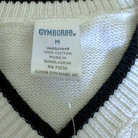 Gymboree Cable Knit Sweater Vest Size M (8) - Picture 3 of 3